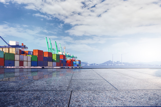 container terminal?Wharf, transport